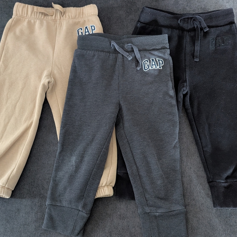 🌼2/$30🌼GAP Kids Jogger Pants - Black, Gray, Tan